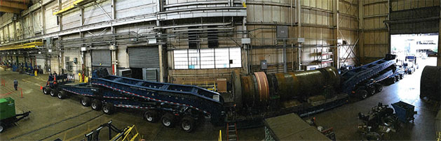 19 Axle Trailers Have Total Well Space of 73 Feet 19 Axle Trailers Have Total Well Space of 73 Feet