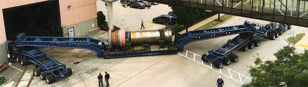 19 Axle Trailers Have Total Well Space of 73 Feet 19 Axle Trailers Have Total Well Space of 73 Feet